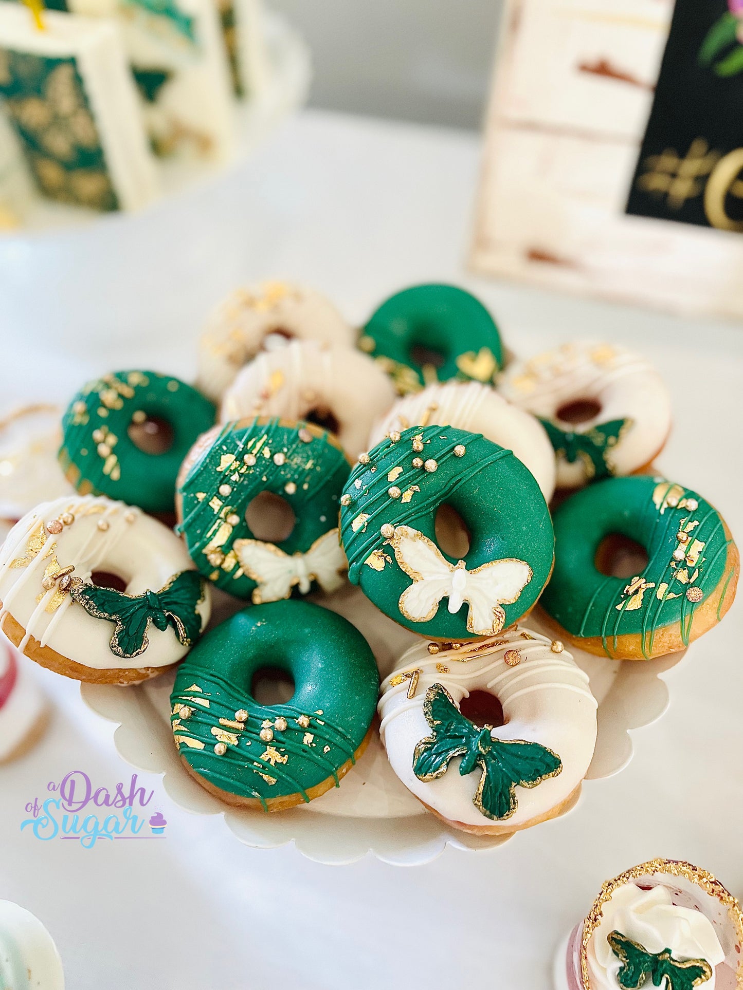 Custom Themed Mini Donuts