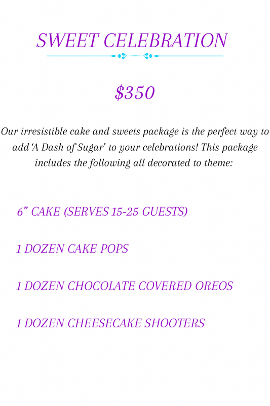 ‘Sweet Celebration’ Package