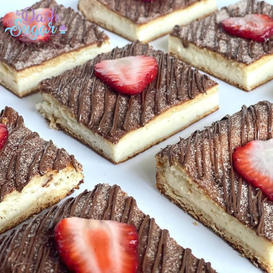 Churro Cheesecake Bars